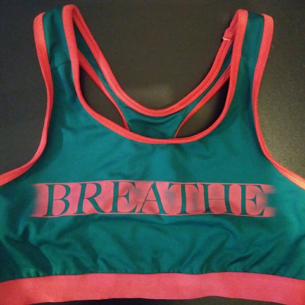 " Breathe" Sports bra , size MED